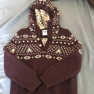 Boys Knit Hoodie.